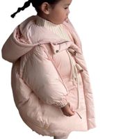 Cute Pastoral Solid Color Cotton Girls Outerwear main image 4