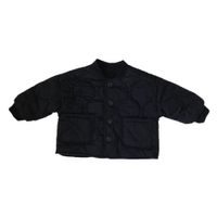 Casual Pastoral Solid Color Cotton Boys Outerwear main image 2