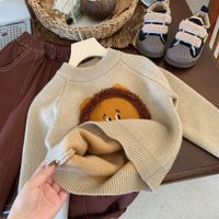 Cute Lion Polyacrylonitrile Fiber Hoodies & Knitwears sku image 2
