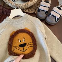 Cute Lion Polyacrylonitrile Fiber Hoodies & Knitwears main image 3