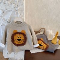 Cute Lion Polyacrylonitrile Fiber Hoodies & Knitwears main image 2