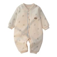 Casual Animal Cotton Baby Rompers main image 2