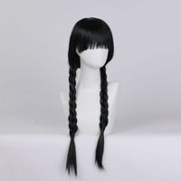 Women's Cute Party Cosplay High Temperature Wire Bangs Ponytail Wigs main image 5
