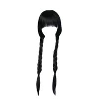 Women's Cute Party Cosplay High Temperature Wire Bangs Ponytail Wigs main image 4