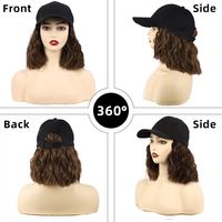 Women's African Style Street High Temperature Wire Short Curly Hair Wigs main image 4