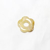 1 Piece 26 * 26mm Hole 1~1.9mm Arylic Flower Pendant sku image 8