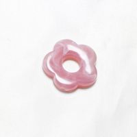 1 Piece 26 * 26mm Hole 1~1.9mm Arylic Flower Pendant sku image 19