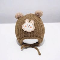 Children Unisex Cute Sweet Animal Wool Cap sku image 4