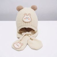 Children Unisex Cute Sweet Animal Wool Cap sku image 8