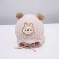 Children Unisex Cute Sweet Animal Wool Cap sku image 1