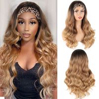 Women's Sweet Casual Street High Temperature Wire Centre Parting Long Curly Hair Wigs main image 2