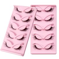 Simple Style Solid Color Imitation Mink False Eyelashes 1 Piece main image 4