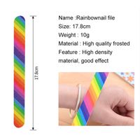 Simple Style Colorful Wood Nail File 1 Piece main image 5