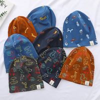 Niños Unisex Básico Estilo Simple Animal Impresión Sombrero De Beanie sku image 11