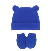 Baby Girl's Baby Boy's Cute Solid Color Baby Hat sku image 21