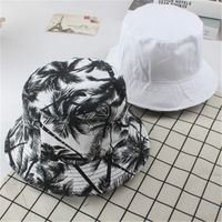 Unisex Strassenmode Anlage Flache Traufen Bucket Hat main image 6