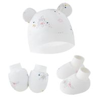 Kid's Cute Animal Leaves Beanie Hat sku image 43