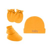Baby Girl's Baby Boy's Cute Solid Color Baby Hat sku image 17