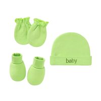 Baby Girl's Baby Boy's Cute Solid Color Baby Hat sku image 26
