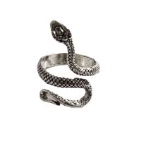 Classic Style Commute Snake Alloy Plating Gold Plated Men's Rings sku image 1