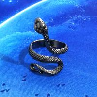 Classic Style Commute Snake Alloy Plating Gold Plated Men's Rings main image 1