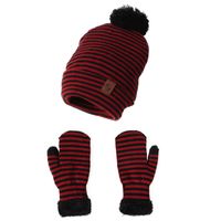 Niños Unisex Estilo Coreano Raya Gorro De Lana sku image 2