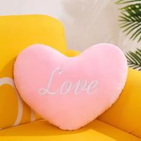 Cute Letter Heart Shape Pp Cotton Throw Pillow sku image 2