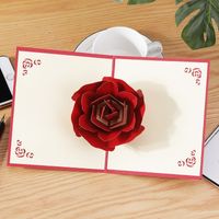 Valentine's Day Sweet Rose Paper Party Festival Card main image 2