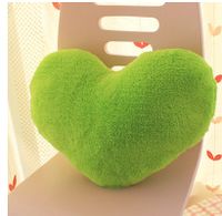 Cute Heart Shape Solid Color Pp Cotton Throw Pillow sku image 12