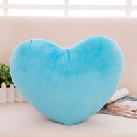 Cute Heart Shape Solid Color Pp Cotton Throw Pillow sku image 20