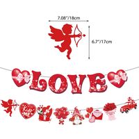 Valentine's Day Romantic Sweet Letter Heart Shape Paper Family Gathering Party Festival Balloons Decorative Props main image 5