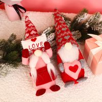 Valentine's Day Cute Romantic Cartoon Character Cloth Party Date Festival Rudolph Doll main image 4