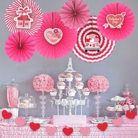 Valentine's Day Cartoon Style Classic Style Letter Heart Shape Paper Party Decorative Props main image 5