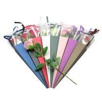Valentine's Day Modern Style Solid Color Iridescent Paper Party Gift Wrapping Supplies main image 4
