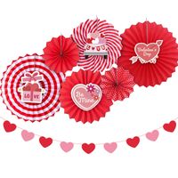 Día De San Valentín Estilo De Dibujos Animados Estilo Clásico Letra Forma De Corazón Papel Fiesta Atrezzo Decorativo sku image 2
