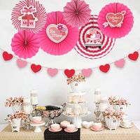 Valentine's Day Cartoon Style Classic Style Letter Heart Shape Paper Party Decorative Props main image 2