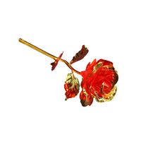 Süss Pastoral Rose Blattgold-papier Gruppe Datum Festival Künstliche Pflanze main image 5