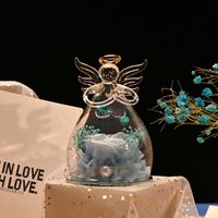 Valentine's Day Simple Style Angel Glass Indoor Party Festival Ornaments sku image 1