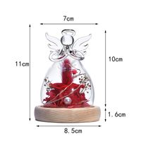 Valentine's Day Simple Style Angel Glass Indoor Party Festival Ornaments main image 2