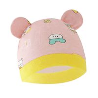 Kid's Cute Animal Leaves Beanie Hat sku image 4