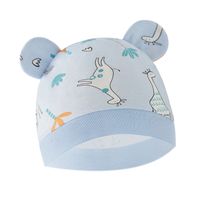 Kid's Cute Animal Leaves Beanie Hat sku image 9