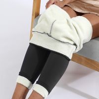 Women's Daily Street Simple Style Solid Color Ankle-length Leggings main image 3