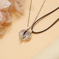 Streetwear Wings Alloy Plating Valentine's Day Unisex Pendant Necklace main image 4