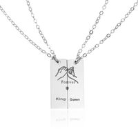 Basic Classic Style Geometric Stainless Steel Pendant Necklace main image 5