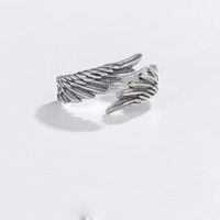 Classic Style Streetwear Wings Alloy Valentine's Day Couple Rings main image 5