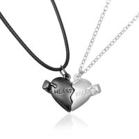 Elegant Streetwear Heart Shape Alloy Plating Valentine's Day Unisex Pendant Necklace main image 6