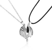 Strassenmode Flügel Legierung Überzug Valentinstag Unisex Halskette Mit Anhänger sku image 1