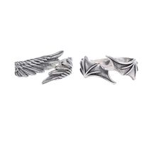 Classic Style Streetwear Wings Alloy Valentine's Day Couple Rings main image 2