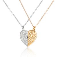 Streetwear Heart Shape Alloy Plating Valentine's Day Unisex Pendant Necklace sku image 3