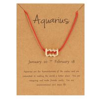 Casual Streetwear Constellation Alloy Valentine's Day Women's Bracelets sku image 1
